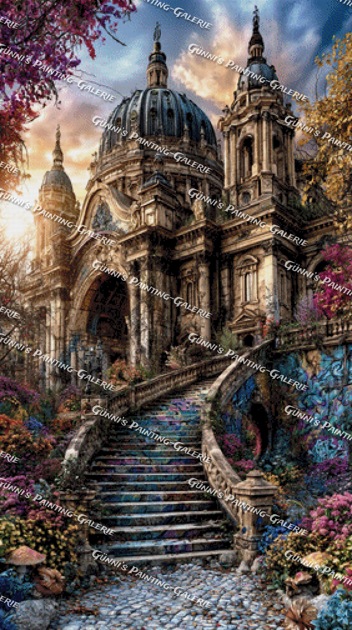 Das Geheimnis der alten Mauern by QN 70x125 270 Farben