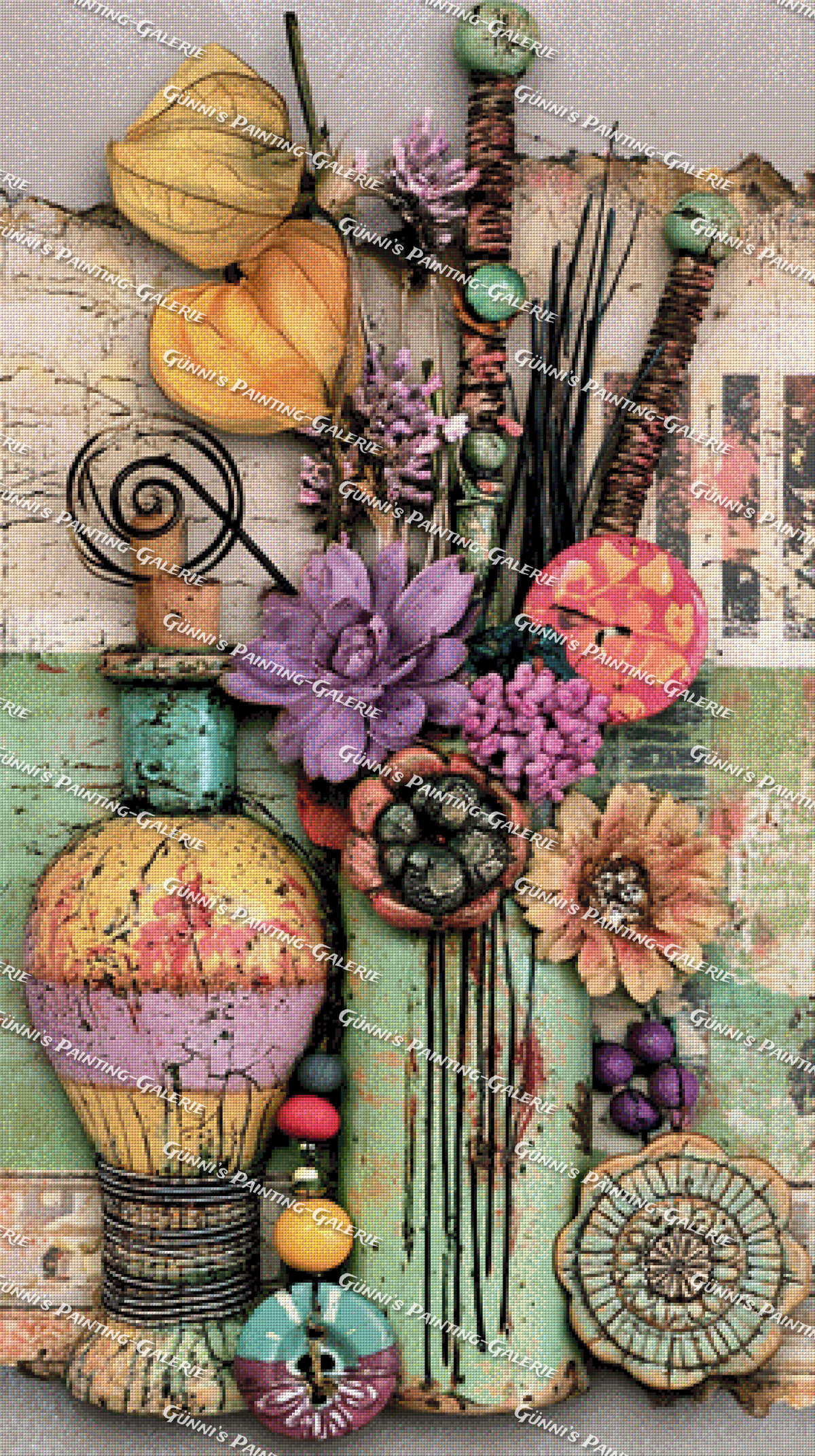Farben der Nostalgie by Elly_A.I. 70x125 290 Farben