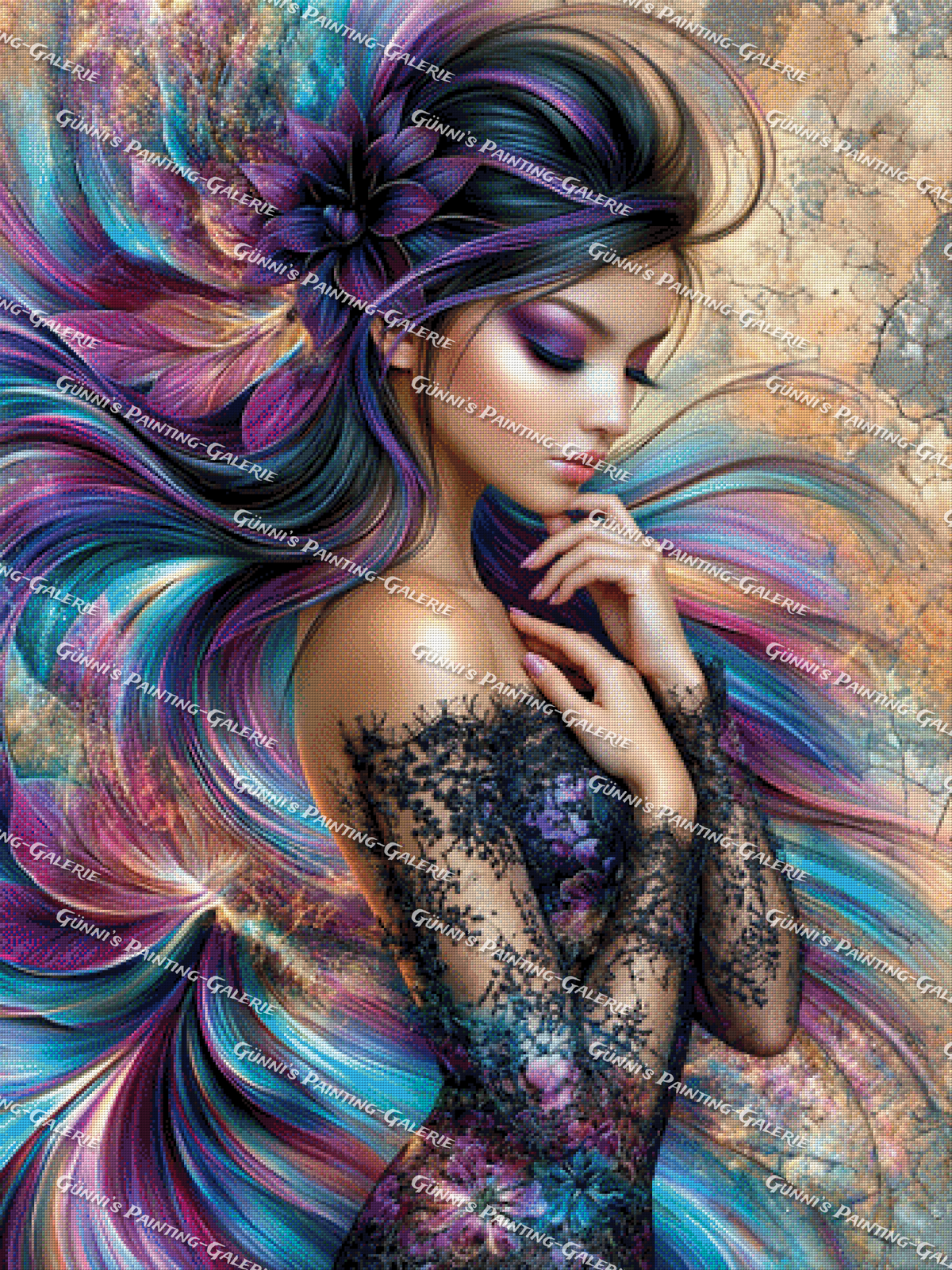 Im Einklang der Farben by Andy‘s_AI_Art 90x120 285 Farben