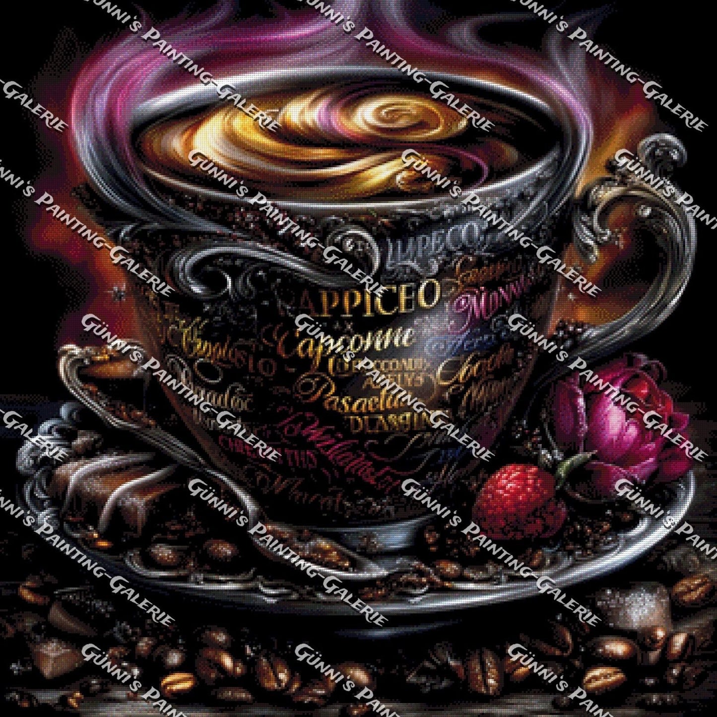 Coffee-Time by Andy‘s_AI_Art 90x90 240 Farben