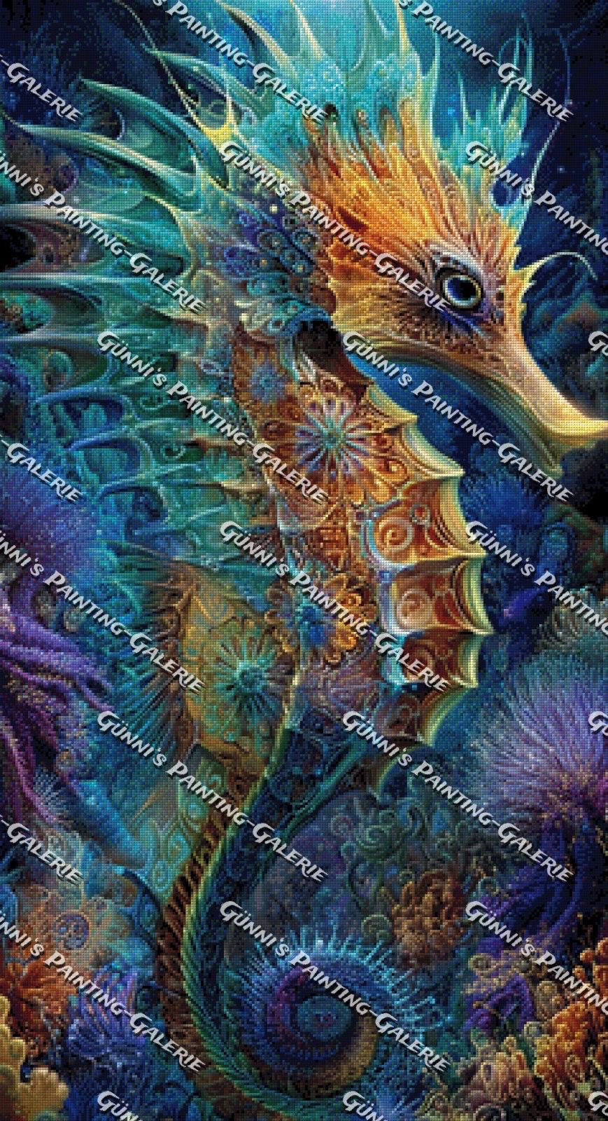 Zeitlos - Die Krone der Tiefe II by QN 60x110 280 Farben