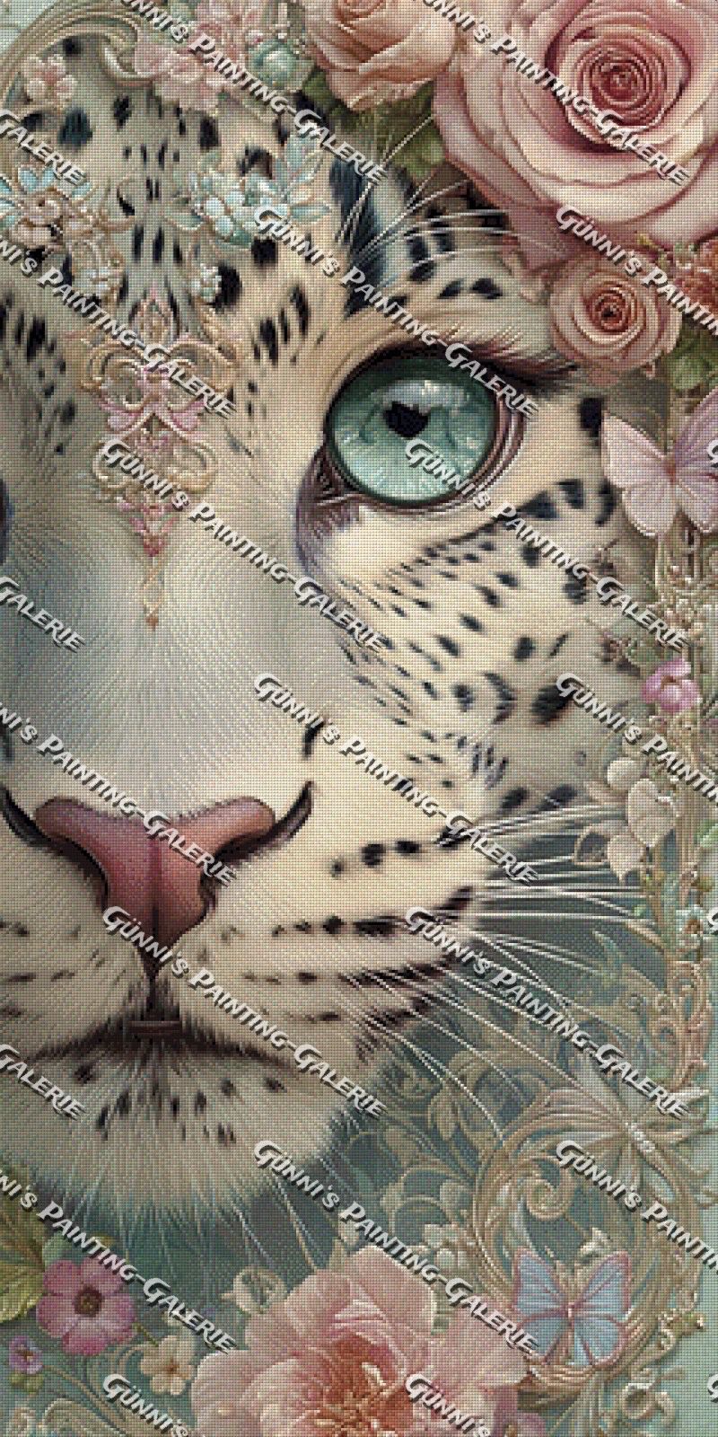 Im Herzen der Blüte II by Elly_A.I. 60x120 160 Farben