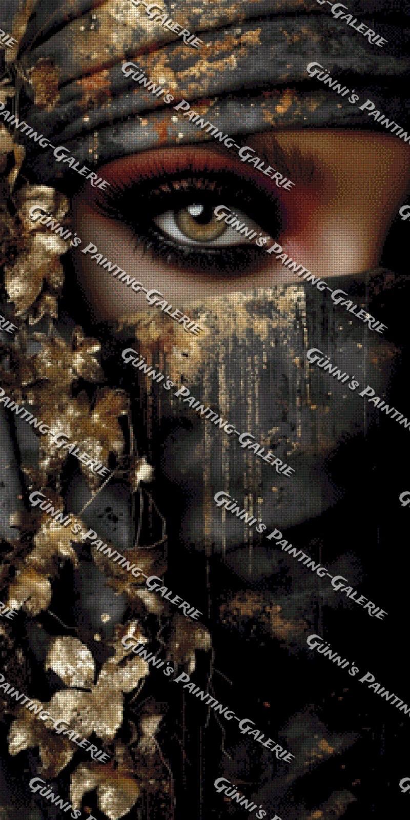 Goldene Stille by QN 60x120 115 Farben