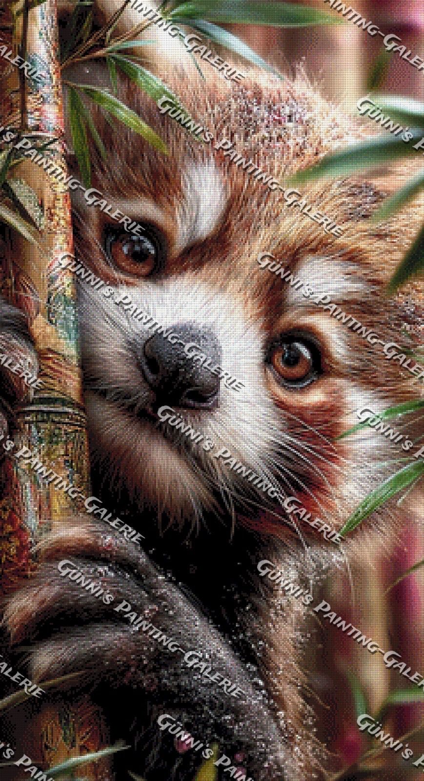 Zwischen Blättern verborgen by Elly_A.I. 60x110 230 Farben