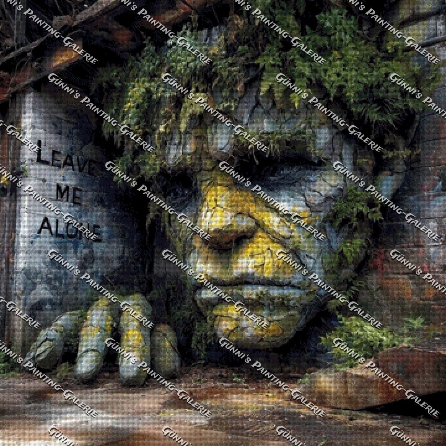 Lass mich allein by QN 90x90 170 Farben