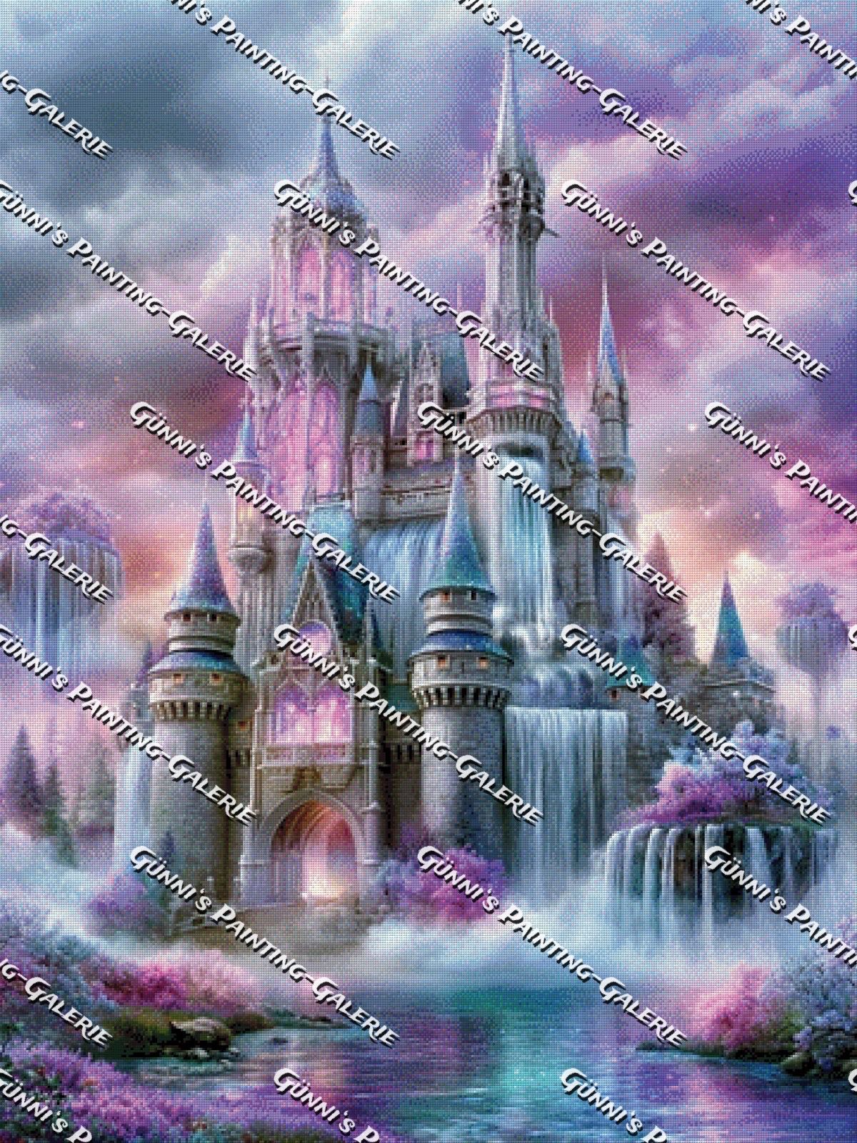 Das Schloss der Ewigen Dämmerung by Andastra_DP 90x120 210 Farben