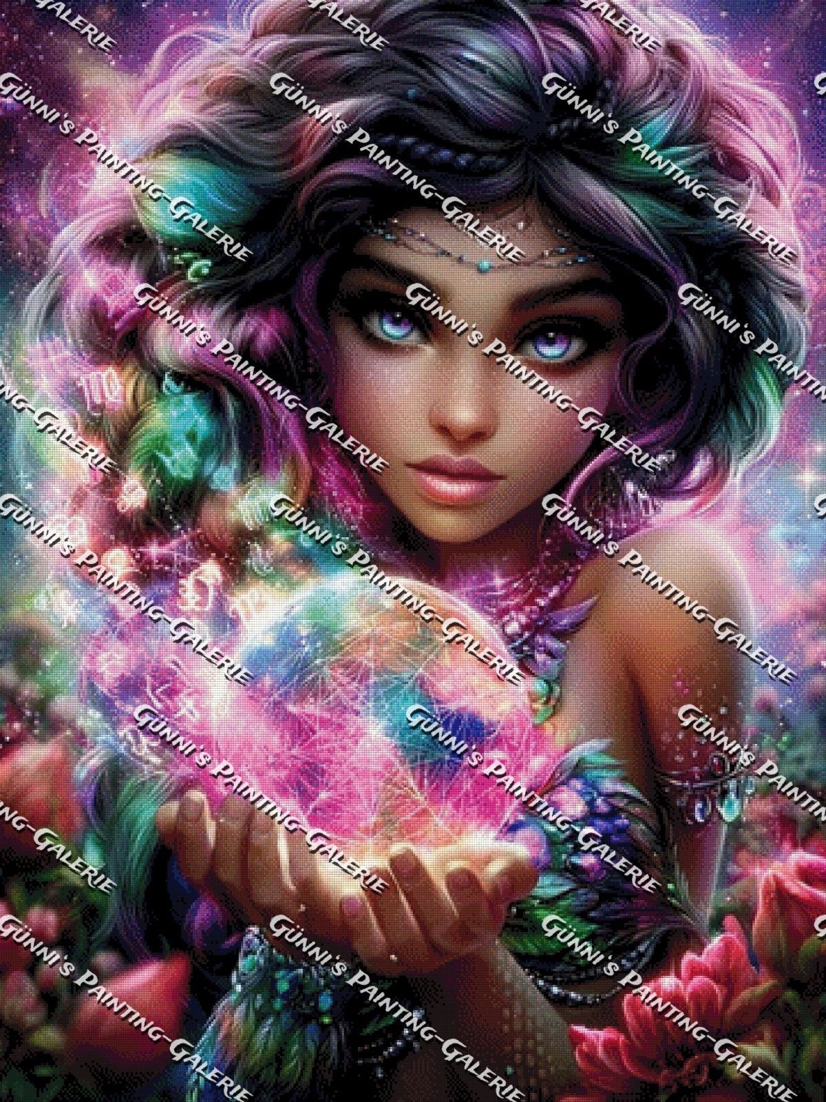Kosmische Seele by illumaris KI_Art 90x120 300 Farben