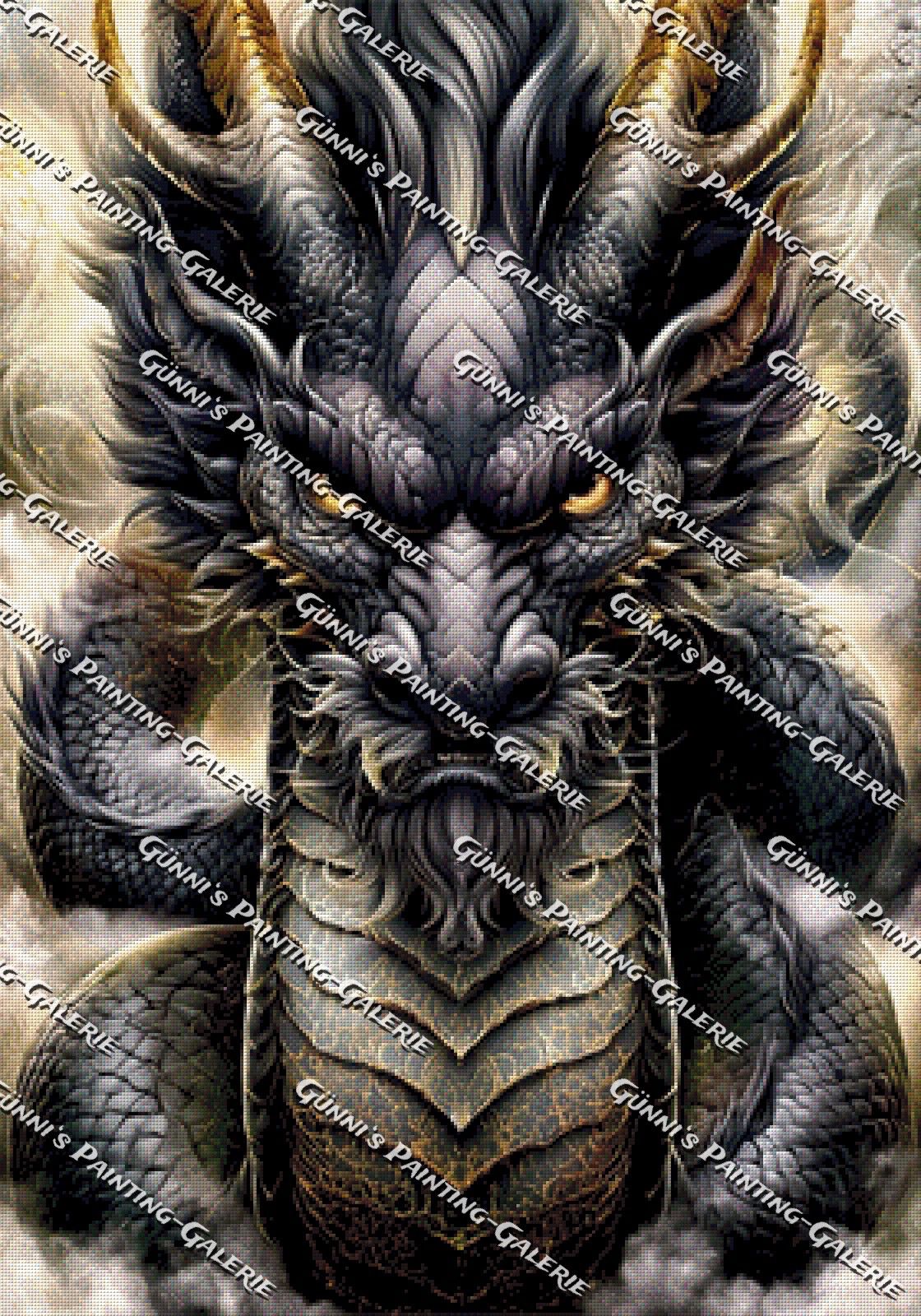 Auge des Himmelsdrachen by illumaris KI_Art 70x100 150 Farben
