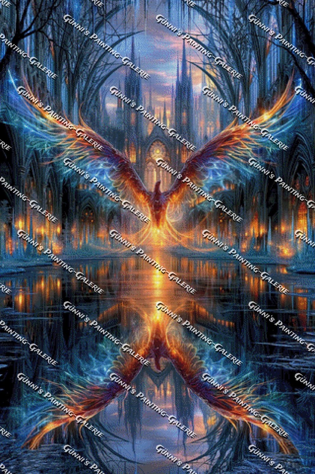 Die Wiedergeburt des Lichts by QN 80x120 280 Farben