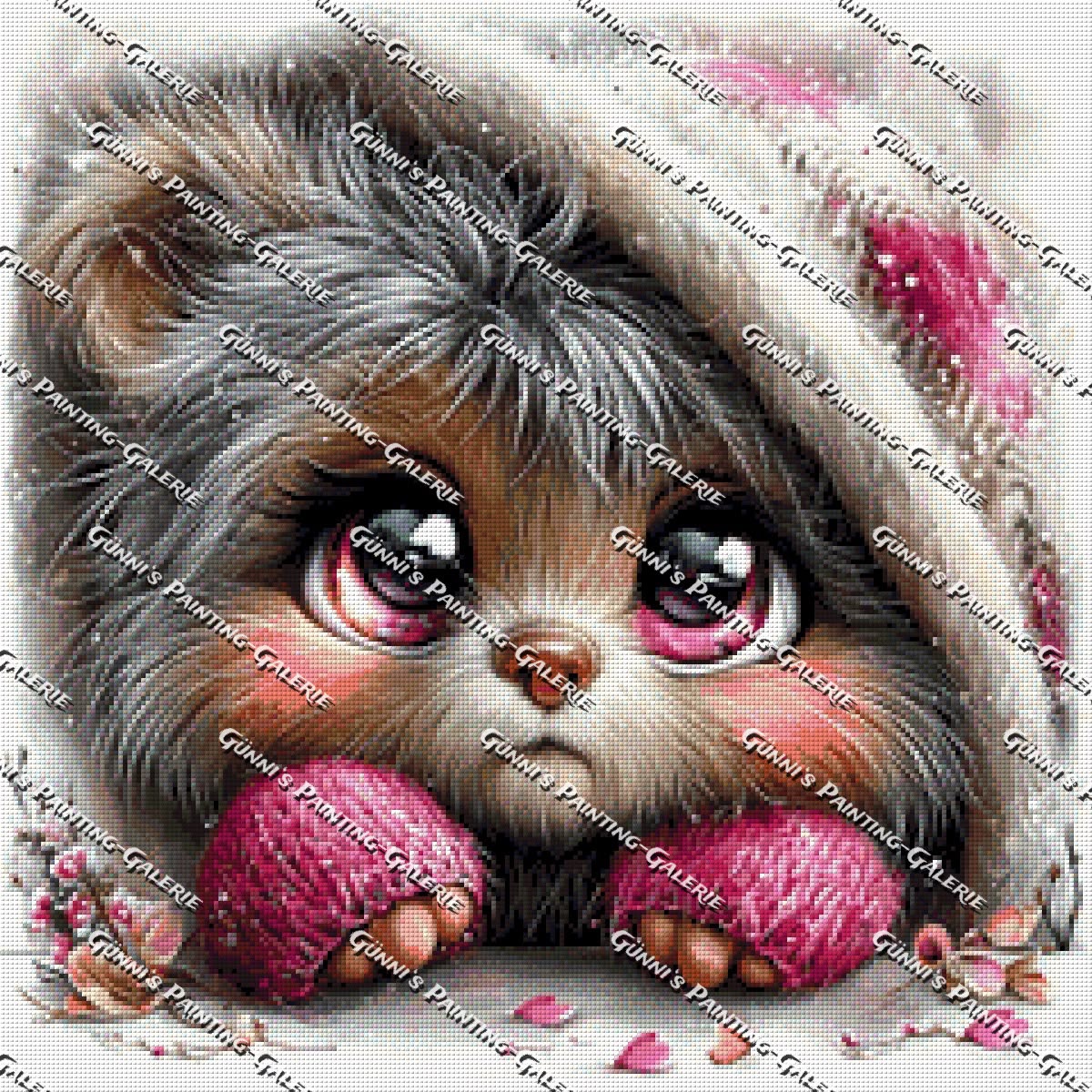 Flauschalarm by illumaris KI_Art 60x60 85 Farben