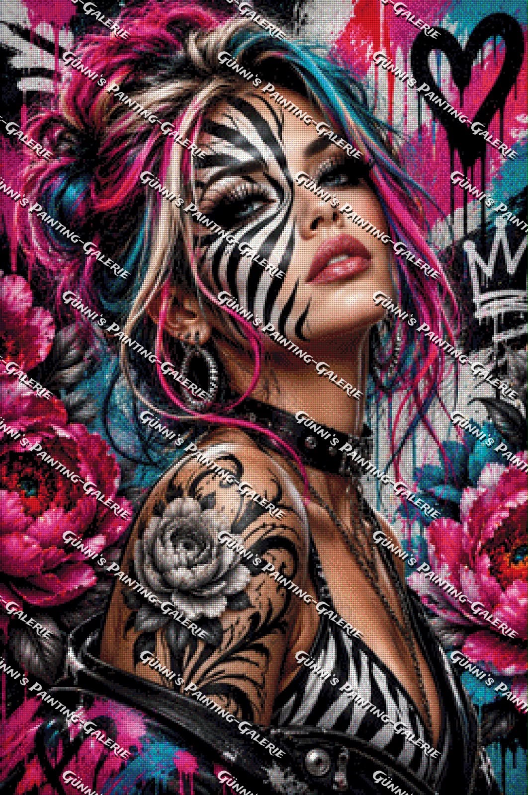 Queen of Chaos by Biggilee_Art 70x105 270 Farben