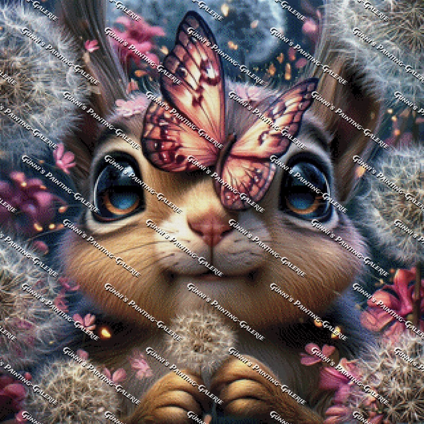 Pusteblumenzauber by illumaris KI_Art 80x80 245 Farben