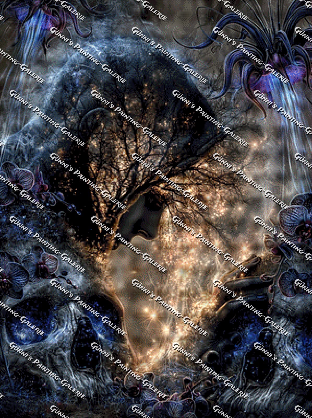 Das Flüstern der Dunkelheit by Karla 75x100 180 Farben