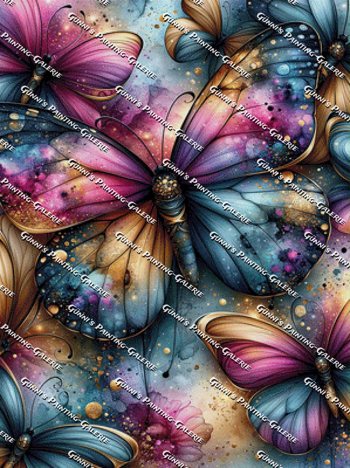 Schmetterlingsträume by Andy‘s_AI_Art 75x100 285 Farben