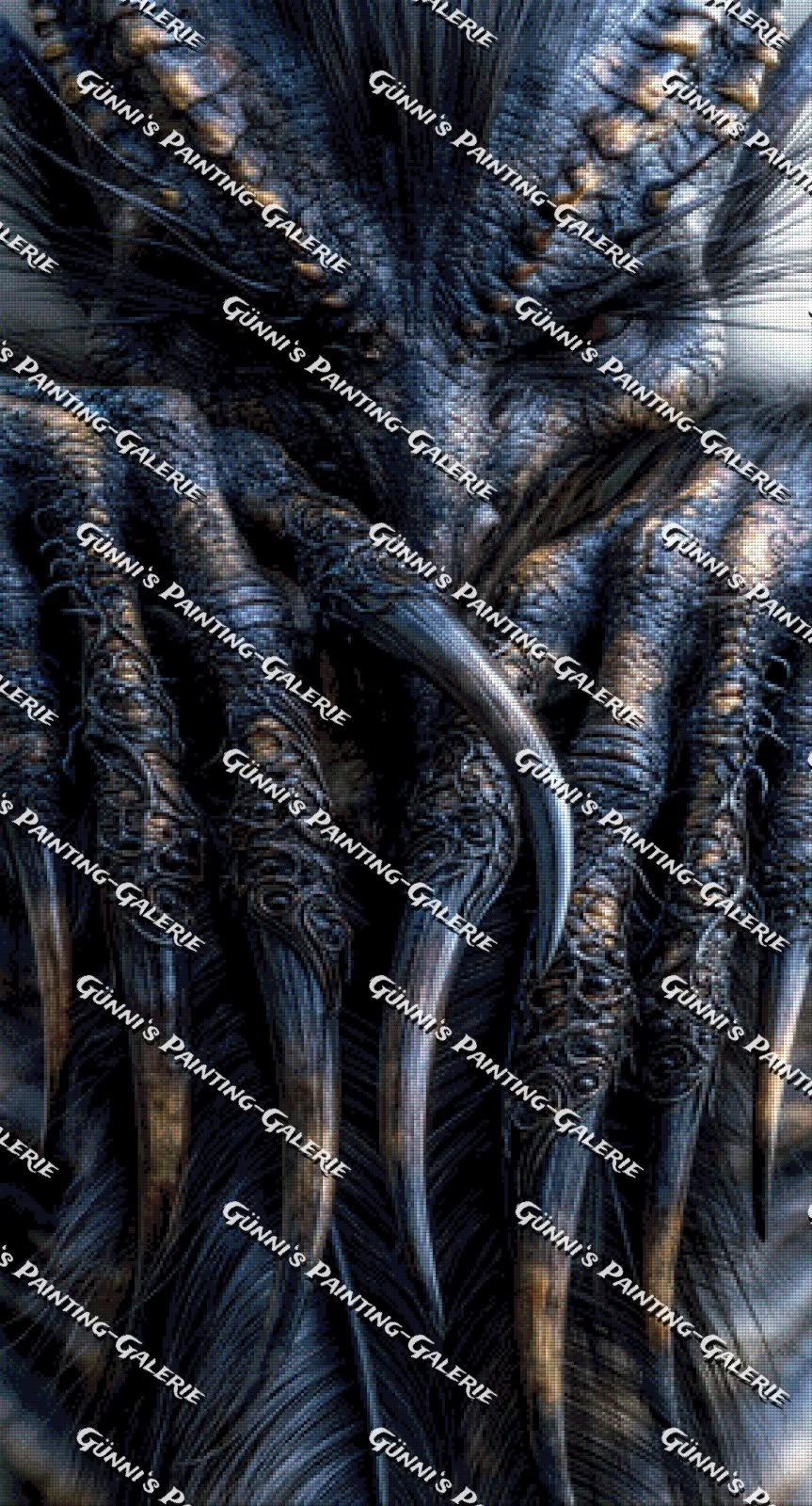 Klauen der Finsternis by Karla 65x120 125 Farben