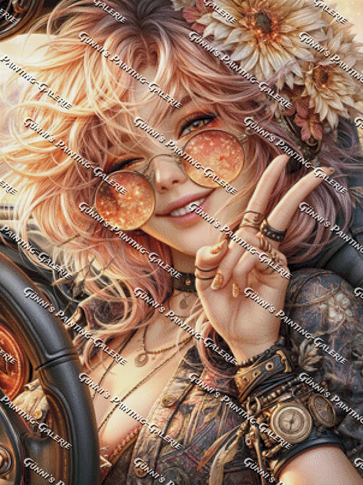 Sommerträumerin by Sweet_Loco_AI 75x100 180 Farben