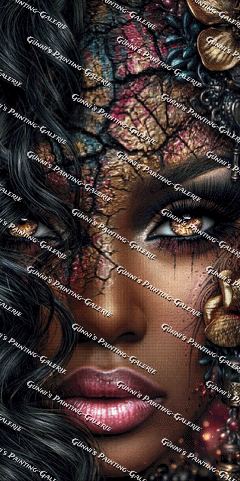 Seele aus Gold by Andy‘s_AI_Art 60x120 200 Farben