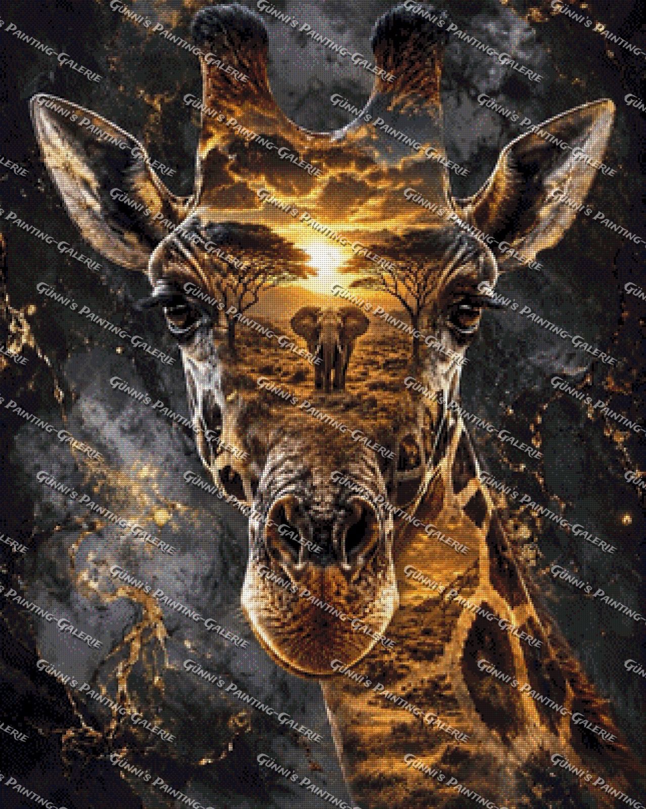 Afrikas Seele by BBabbsi 80x100 150 Farben