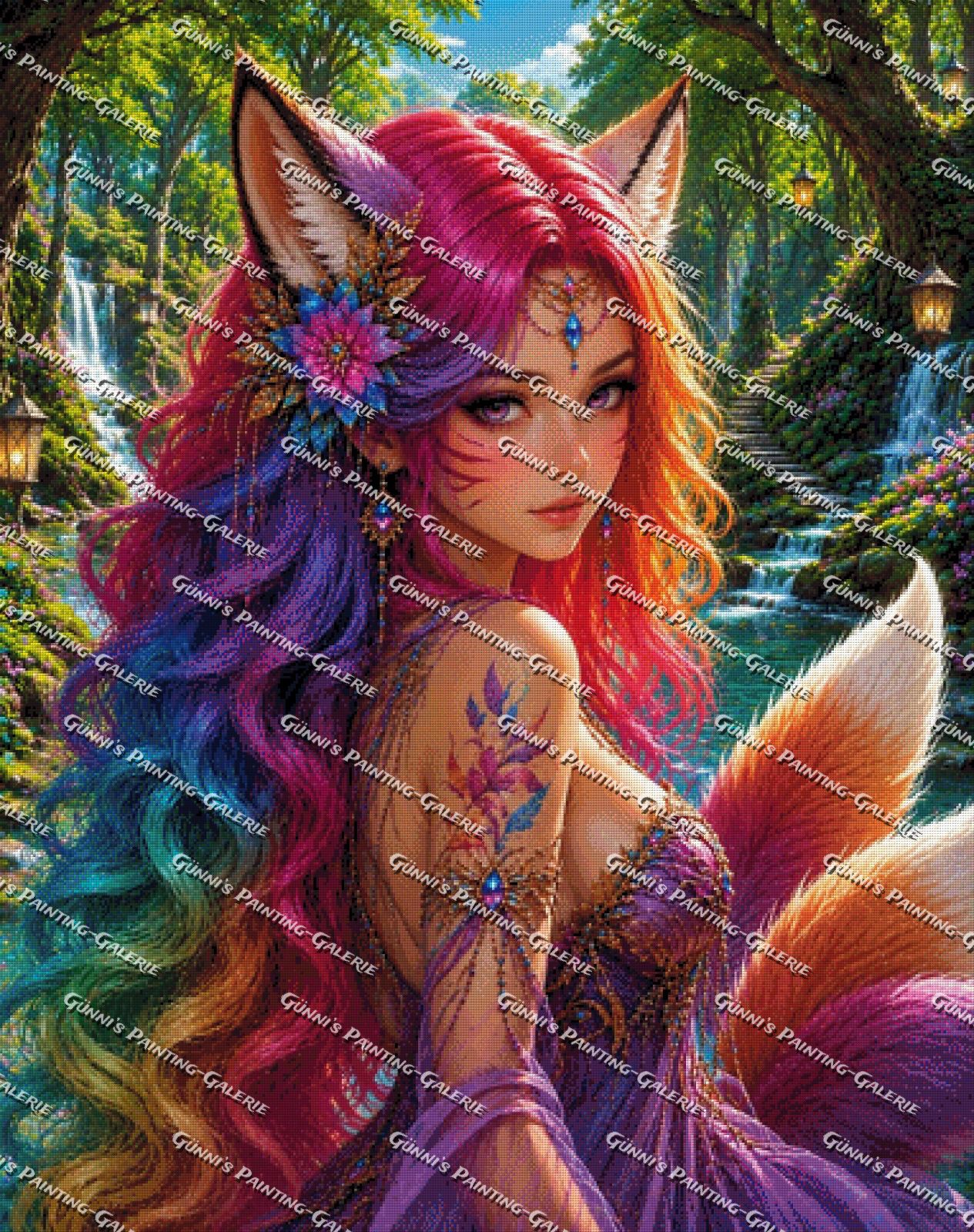 Seele des magischen Waldes by Andy‘s_AI_Art 90x120 400 Farben