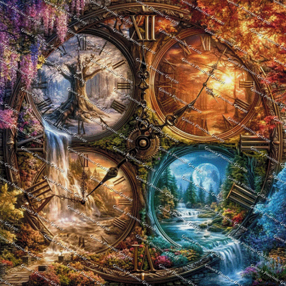 Im Wandel der Zeit by QN 100x100 315 Farben