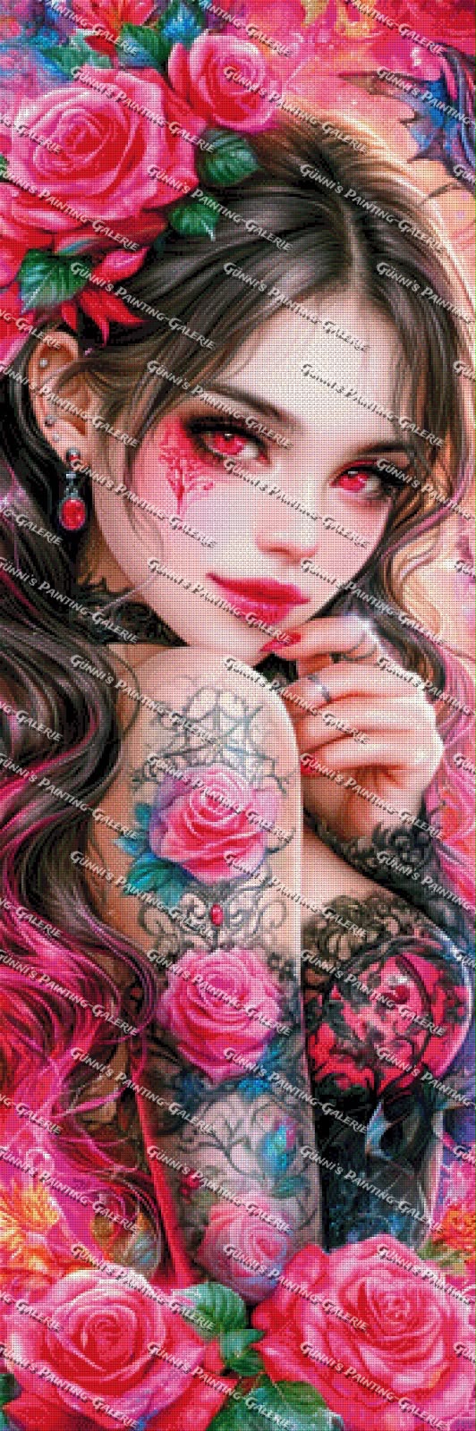 Rose of Desire by Elly_A.I. 50x150 285 Farben
