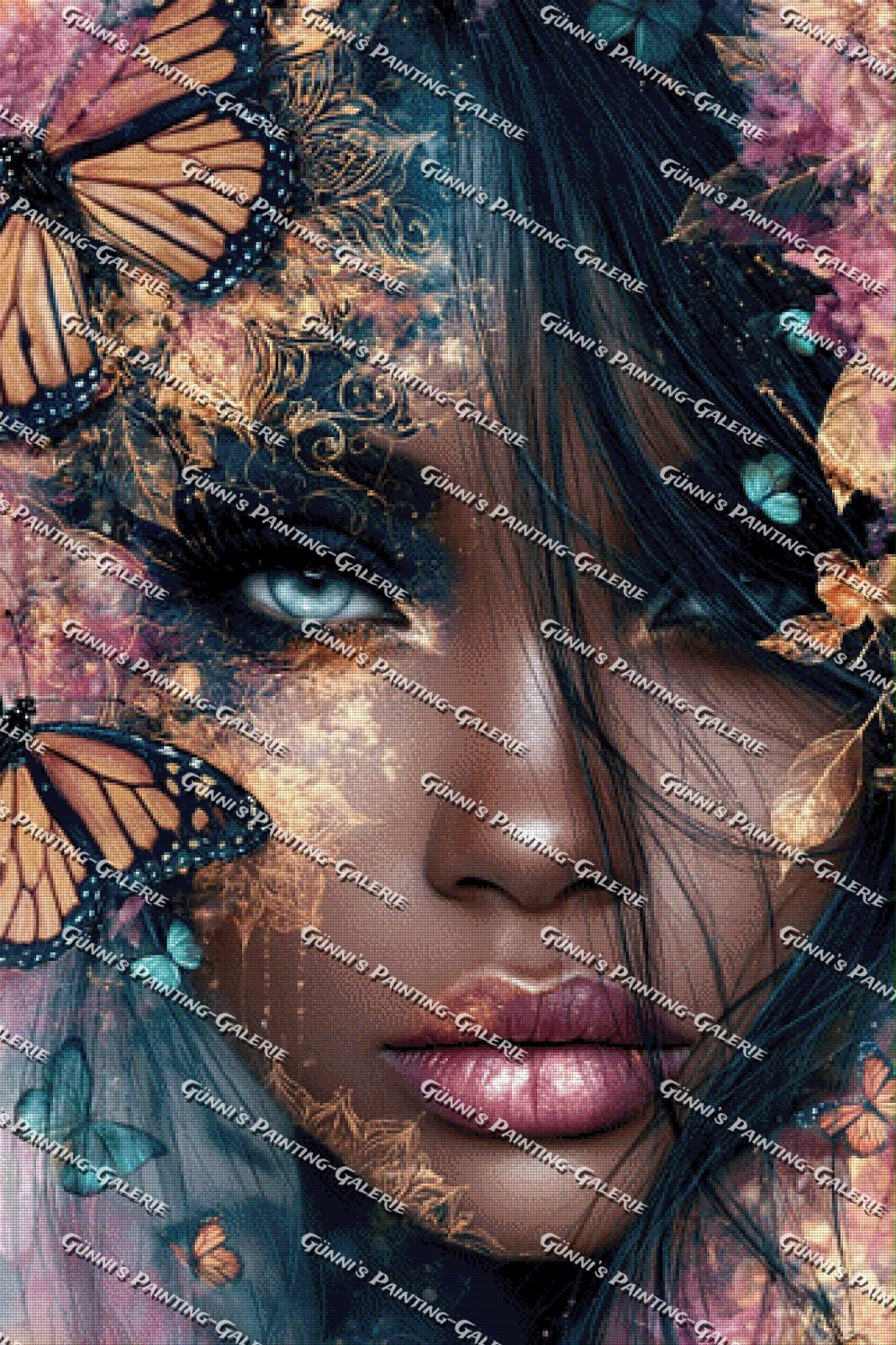 Butterfly Soul by Andy‘s_AI_Art 80x120 215 Farben