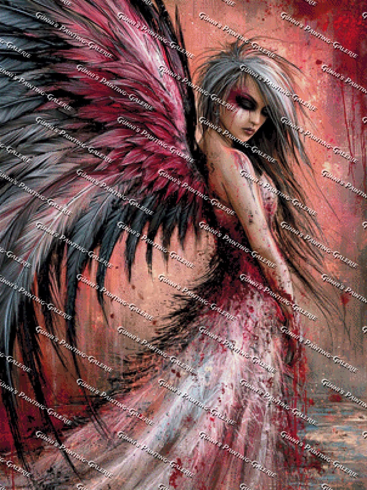 Gefallener Engel by Karla 75x100 185 Farben