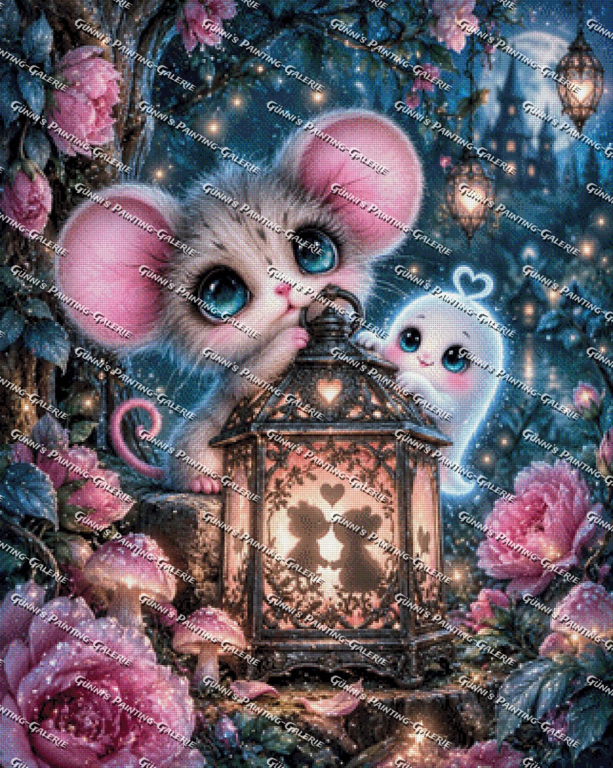 Kleine Seelenfreunde by Elly_A.I. 80x100 250 Farben