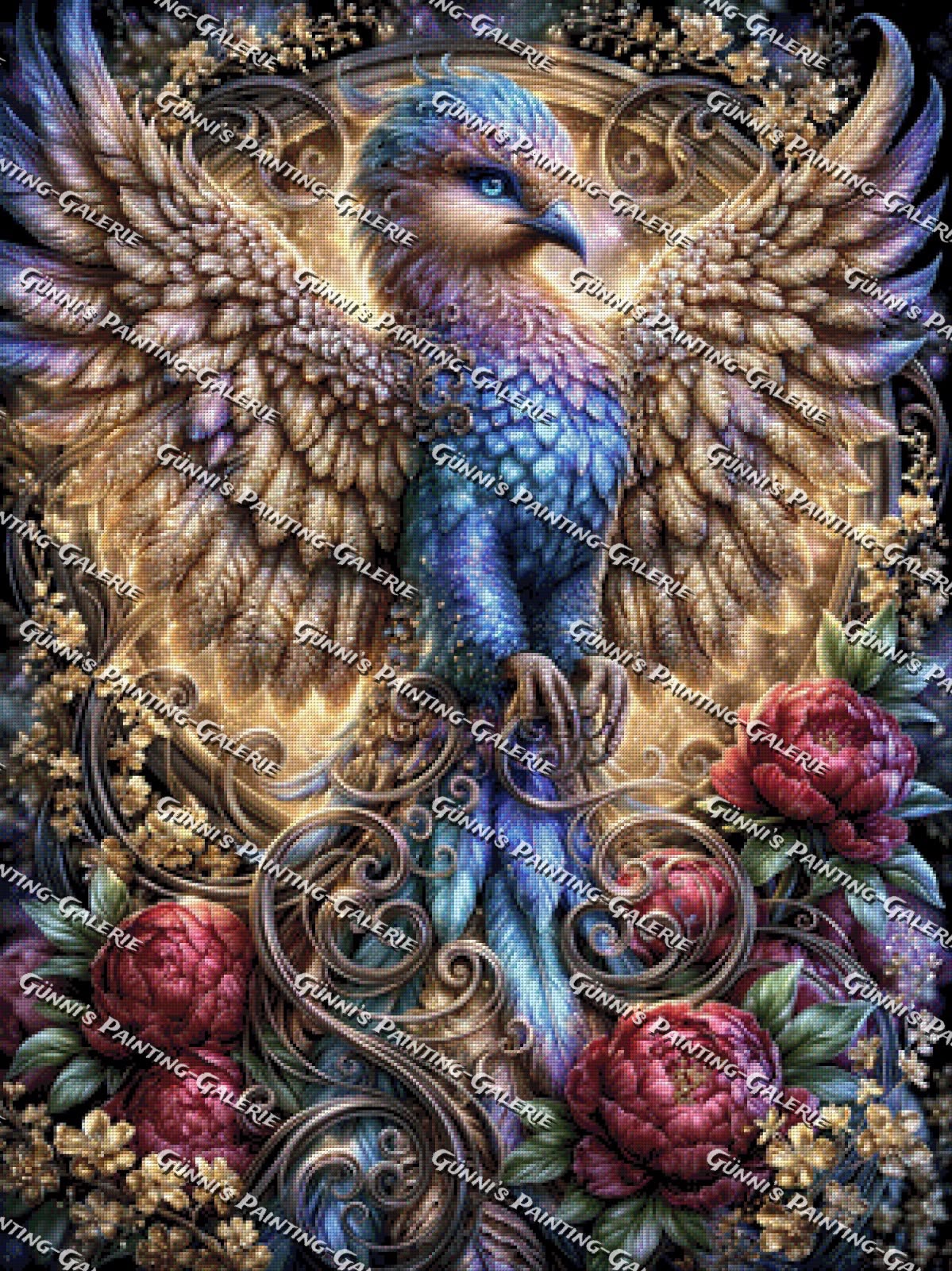 Goldene Seele by illumaris KI_Art 75x100 285 Farben