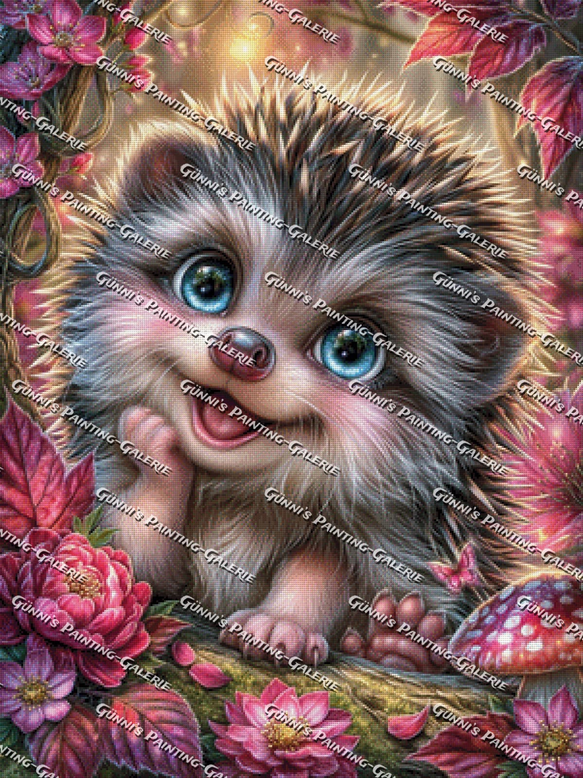 Frech & Stachelig by Sweet_Loco_AI 75x100 280 Farben