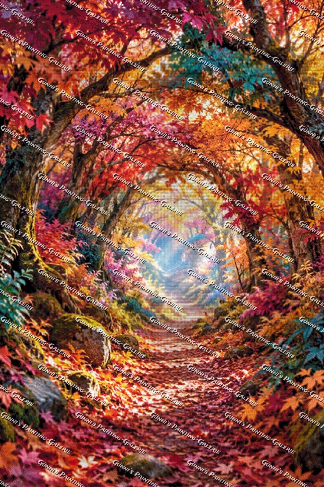 Wald der tausend Farben by BBabbsi 80x120 400 Farben