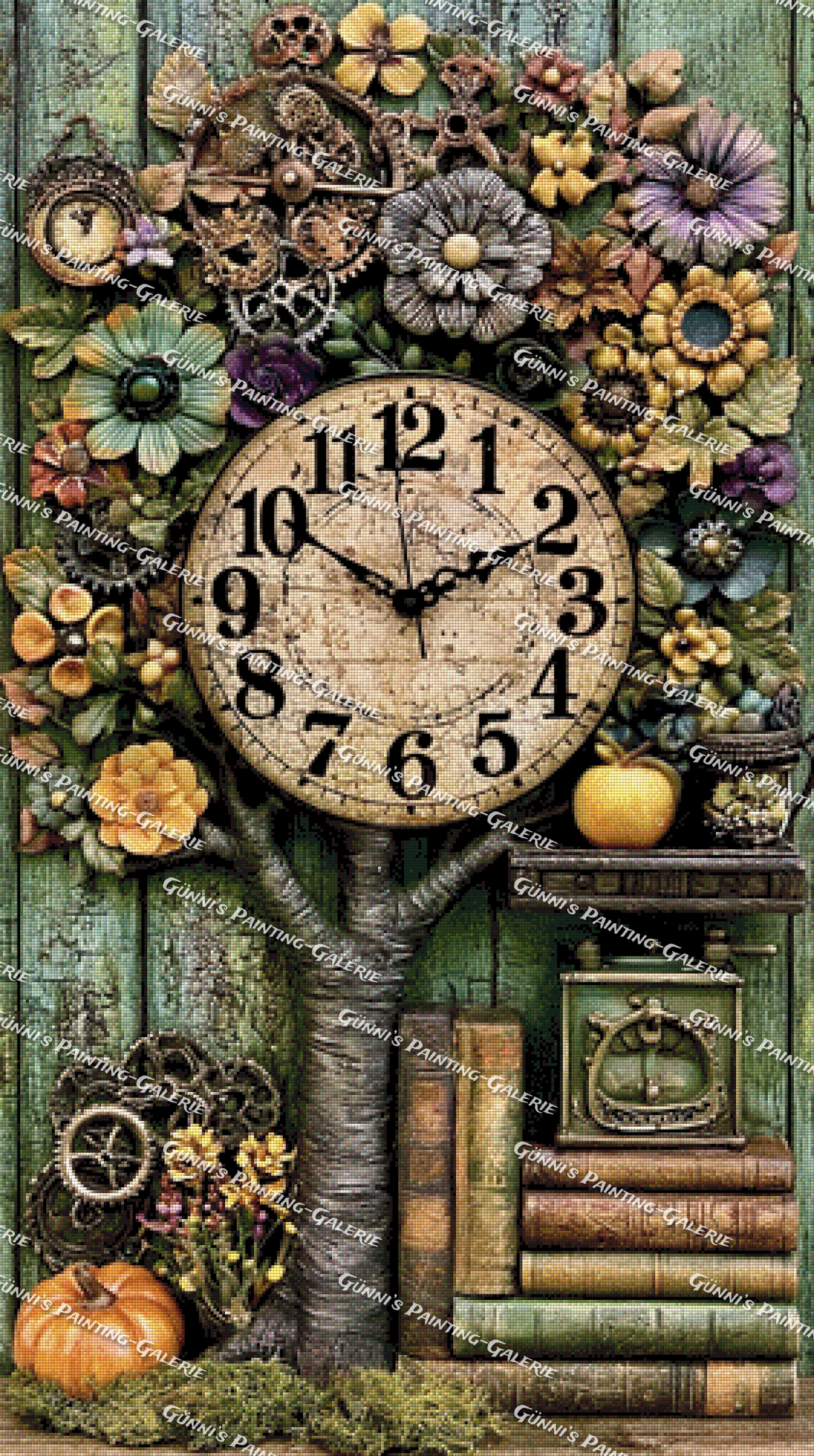 Zeitlose Blüten by Elly_A.I. 70x125 220 Farben