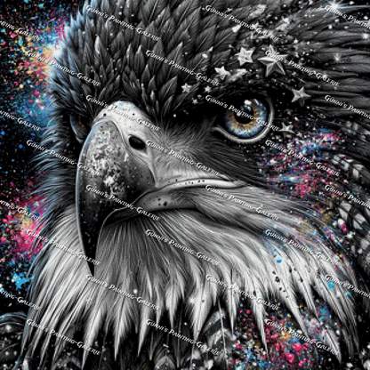 Augen der Freiheit by QN 80x80 225 Farben