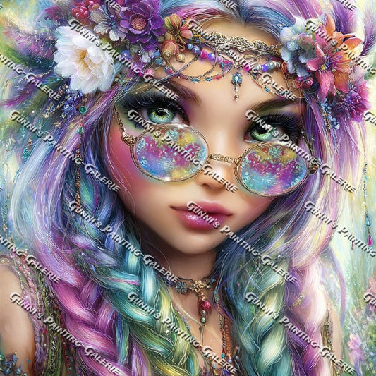 Aurora’s Blick by Elly_A.I. 80x80 325 Farben