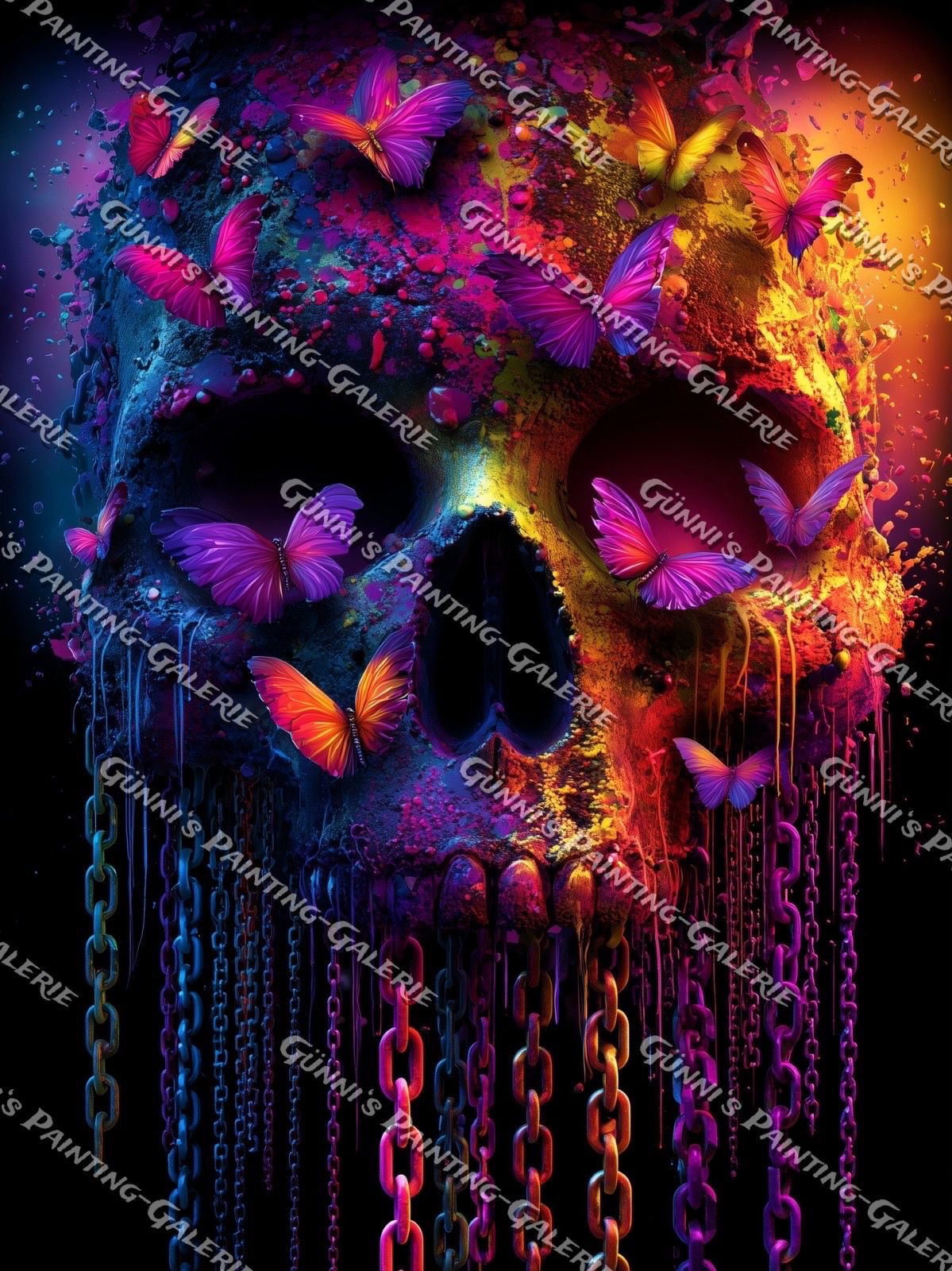 Entfesselte Vergänglichkeit by Karla 75x100 260 Farben