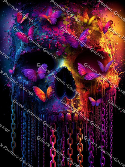 Entfesselte Vergänglichkeit by Karla 75x100 260 Farben