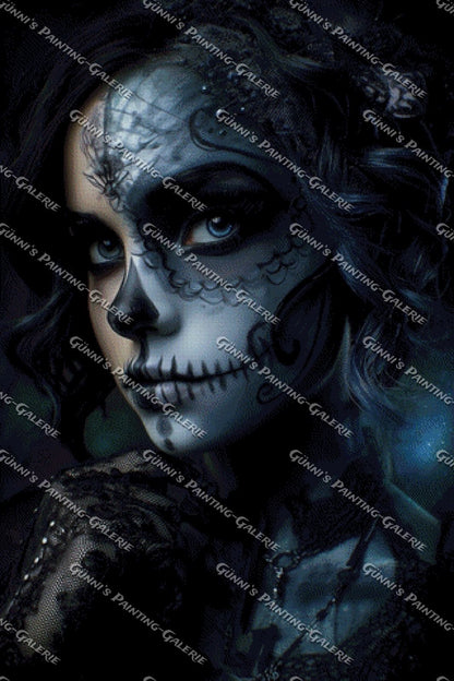 Die Dame der Dunkelheit by Karla 80x120 105 Farben