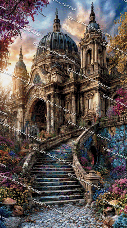 Das Geheimnis der alten Mauern by QN 70x125 270 Farben