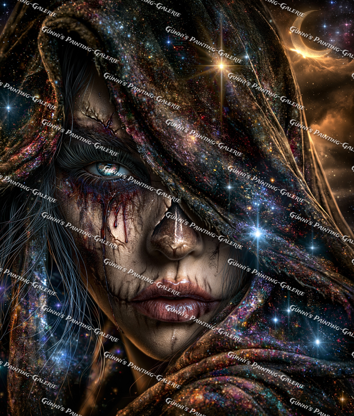Die Hüterin der Nacht by Karla 85x100 215 Farben