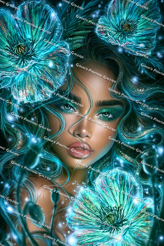 Die Magie der verborgenen Schönheit by illumaris KI_Art 80x120 220 Farben