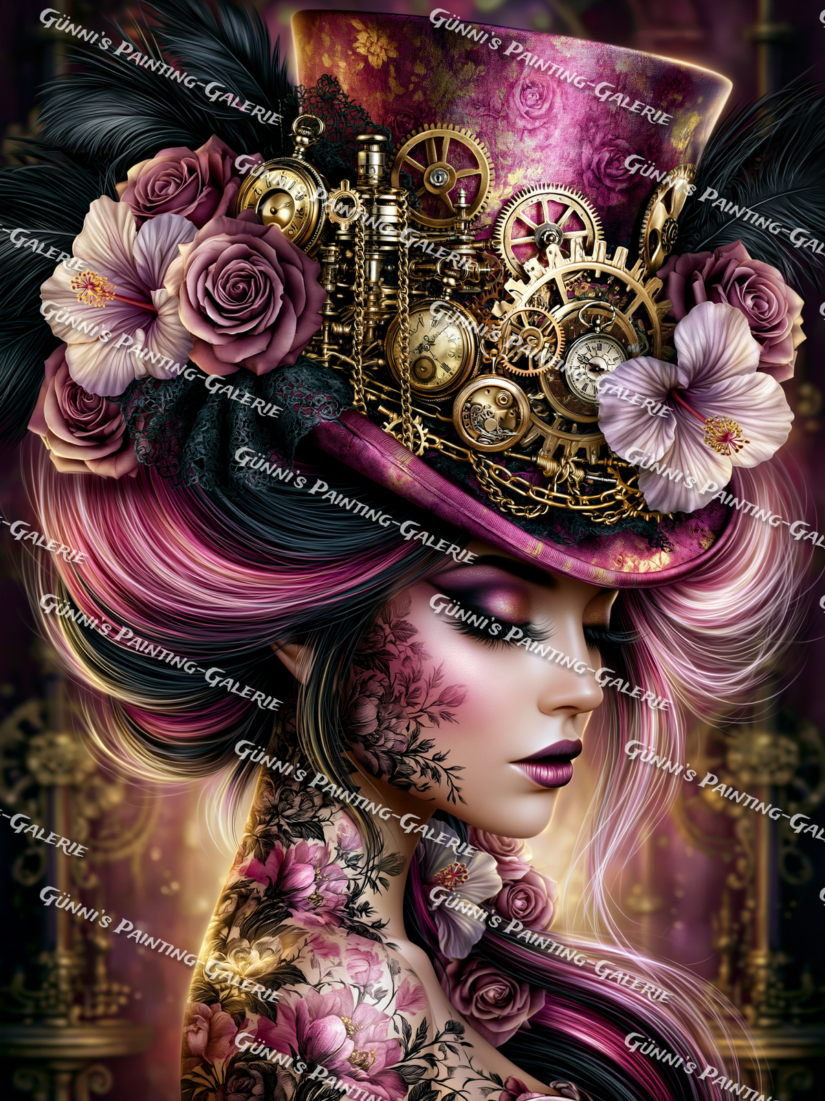 Die Schönheit der vergangenen Zeit by Andy‘s_AI_Art 75x100 220 Farben