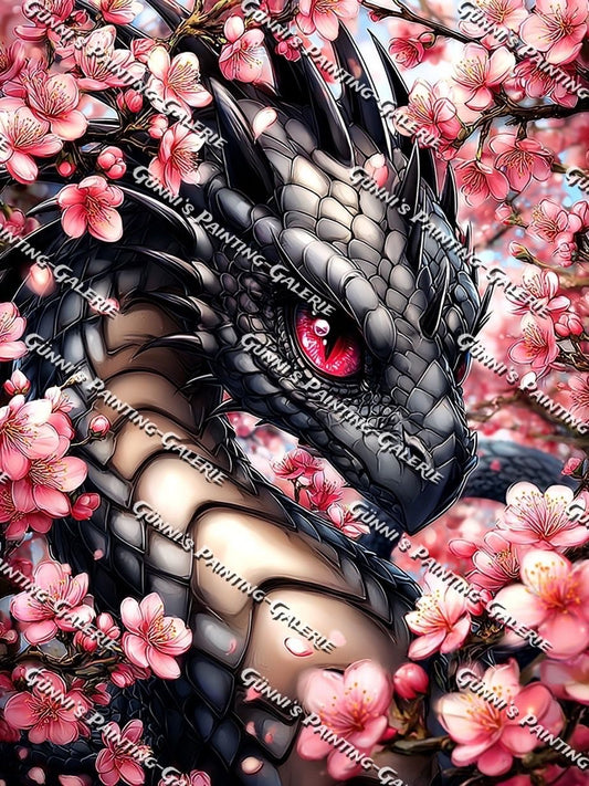 Blüte des Drachenherzens by illumaris KI_Art 75x100 270 Farben