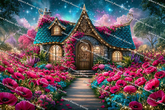 Ein Zuhause voller Magie by illumaris KI_Art 120x80 300 Farben