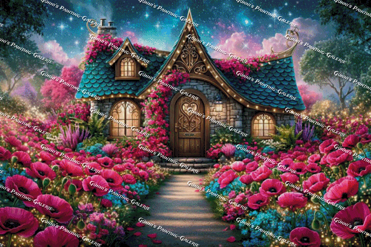 Ein Zuhause voller Magie by illumaris KI_Art 120x80 300 Farben