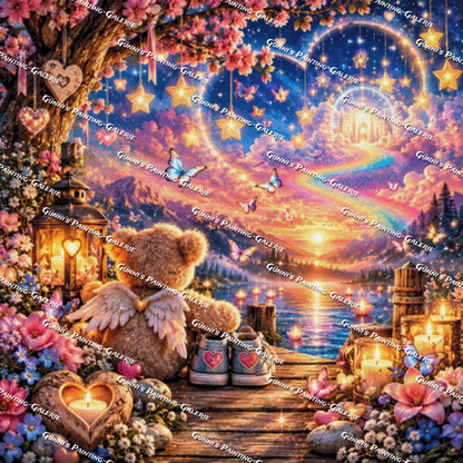 Ein kleiner Engel auf großer Reise by Andy‘s_AI_Art 90x90 280 Farben