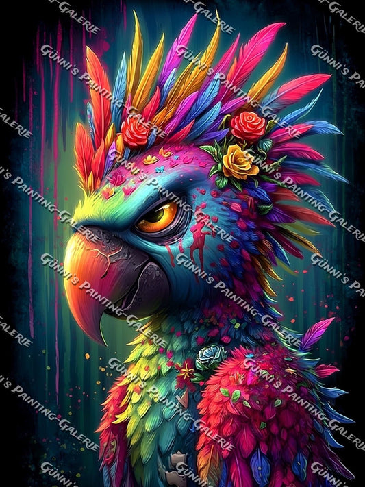 Federn der Fantasie by Karla 75x100 285 Farben