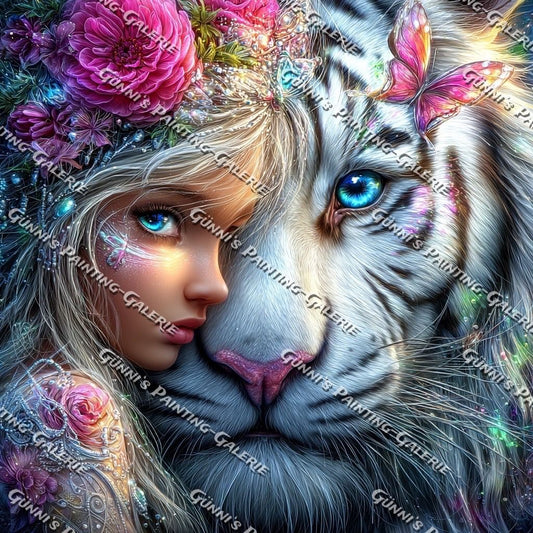 Die Sprache der Seele by illumaris KI_Art 90x90 290 Farben
