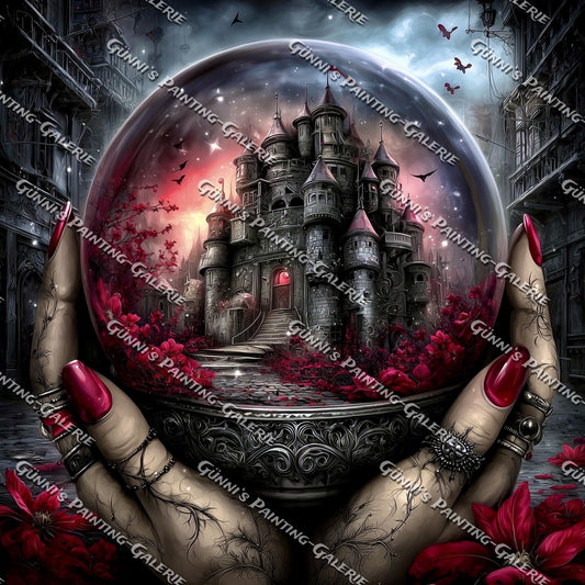 Whisper in Crimson - Das gefangene Königreich by Sweet_Loco_AI 90x90 220 Farben