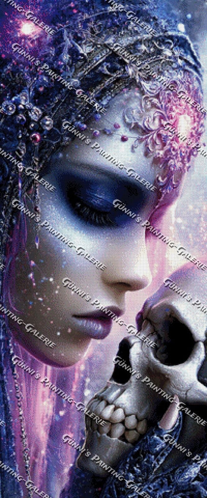 Glitzerliebe mit den Toten by Elly_A.I. 50x120 132 Farben