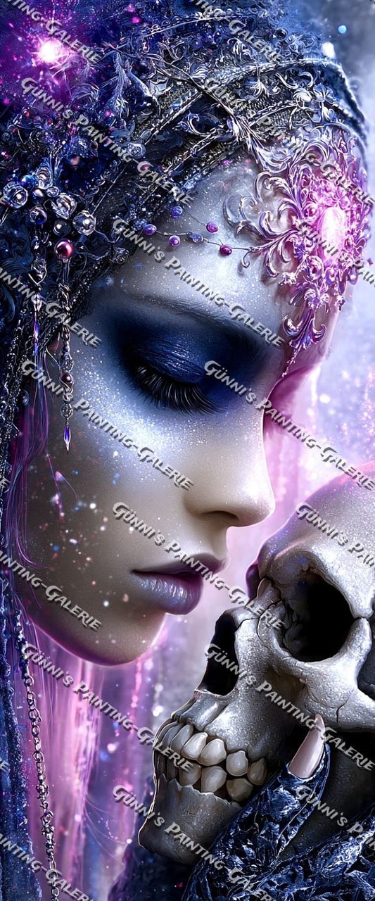 Glitzerliebe mit den Toten by Elly_A.I. 50x120 132 Farben